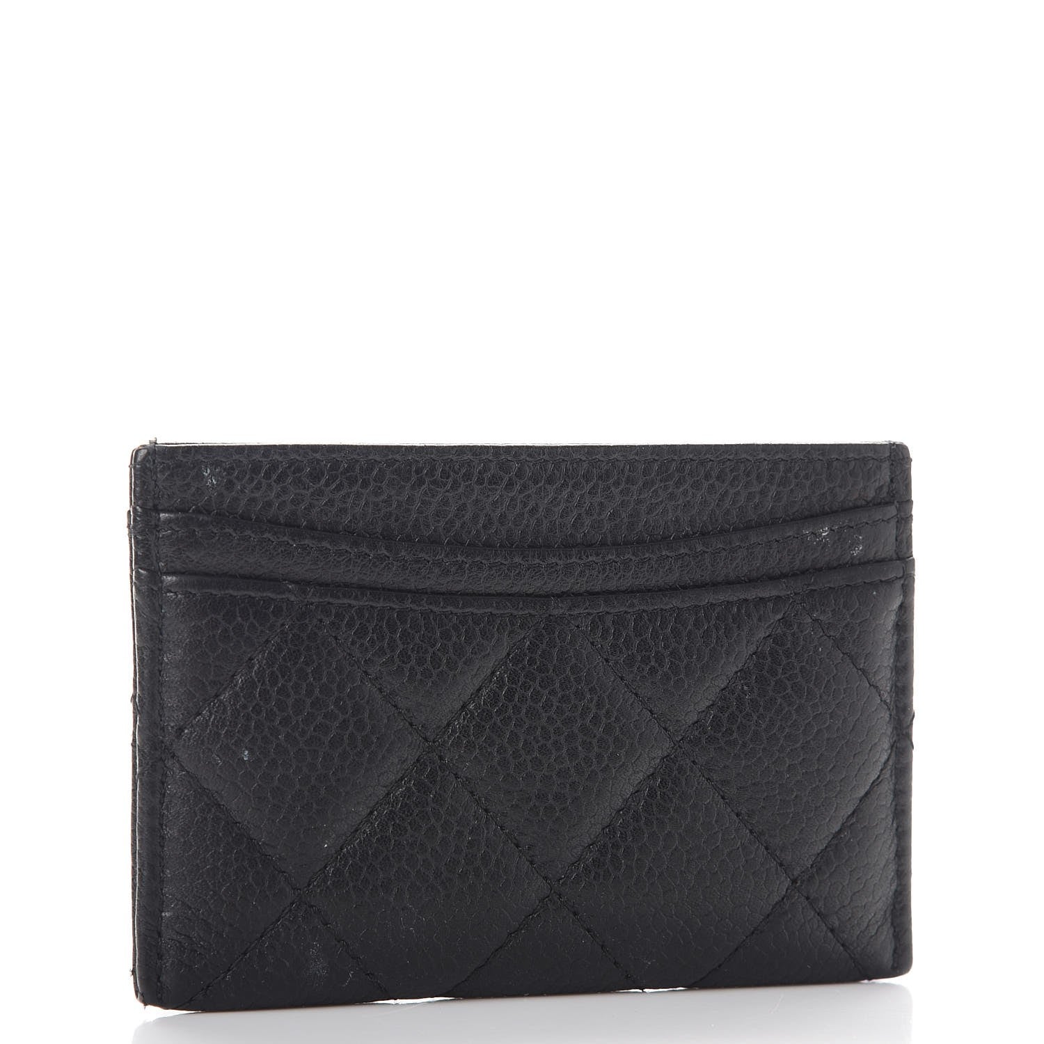 Chanel Caviar Quilted Card Holder Black 3 of 11