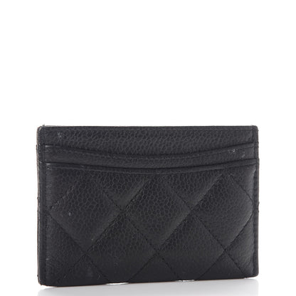Chanel Caviar Quilted Card Holder Black 3 of 11