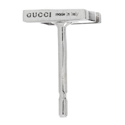 Gucci 18K White Gold G Square Stud Earrings 4 of 6