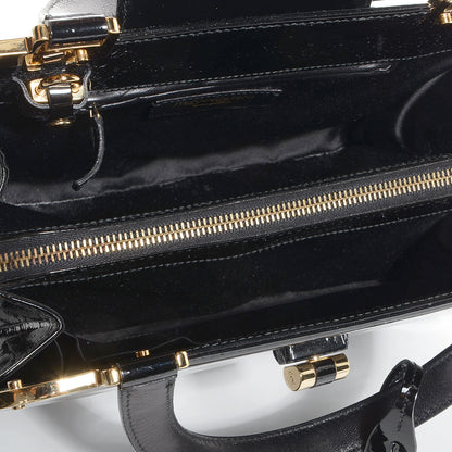 Saint Laurent Patent Small Uptown Black 5 of 8