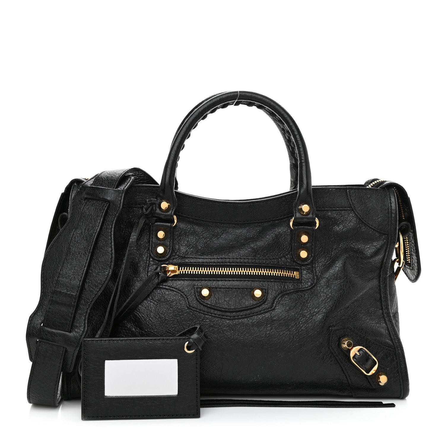 Balenciaga Agneau Classic Gold Hardware S City Black 1 of 9