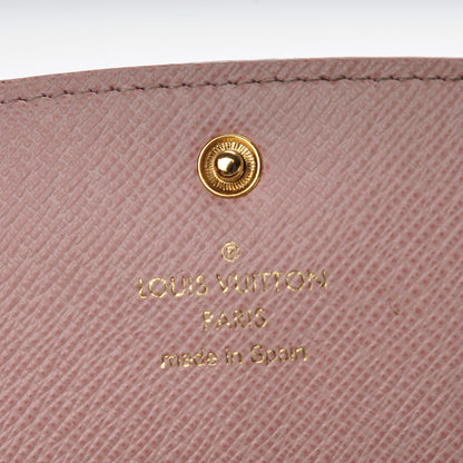 Louis Vuitton Monogram Emilie Wallet Rose Ballerine 4 of 7