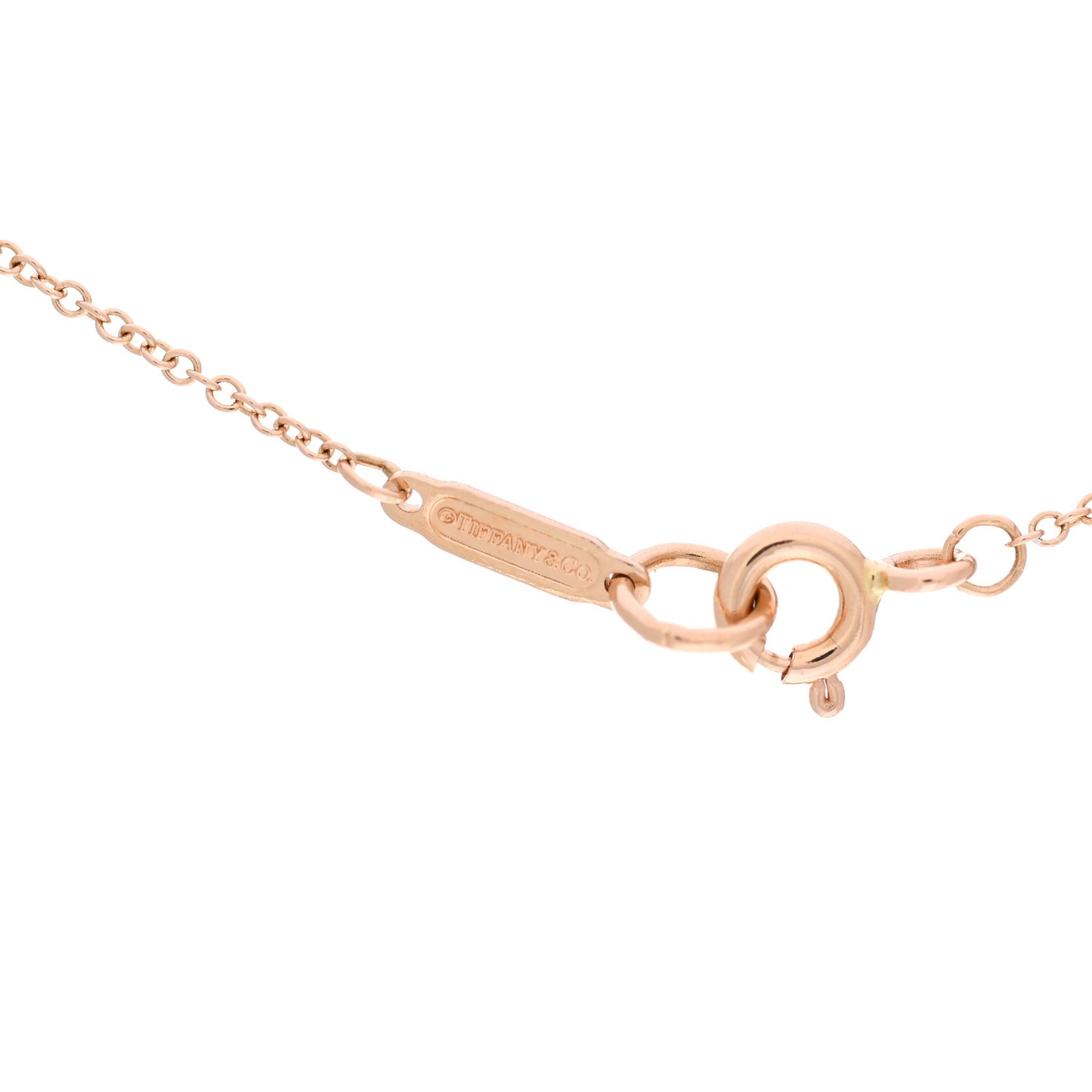 18K Rose Gold Atlas Open Pendant Necklace