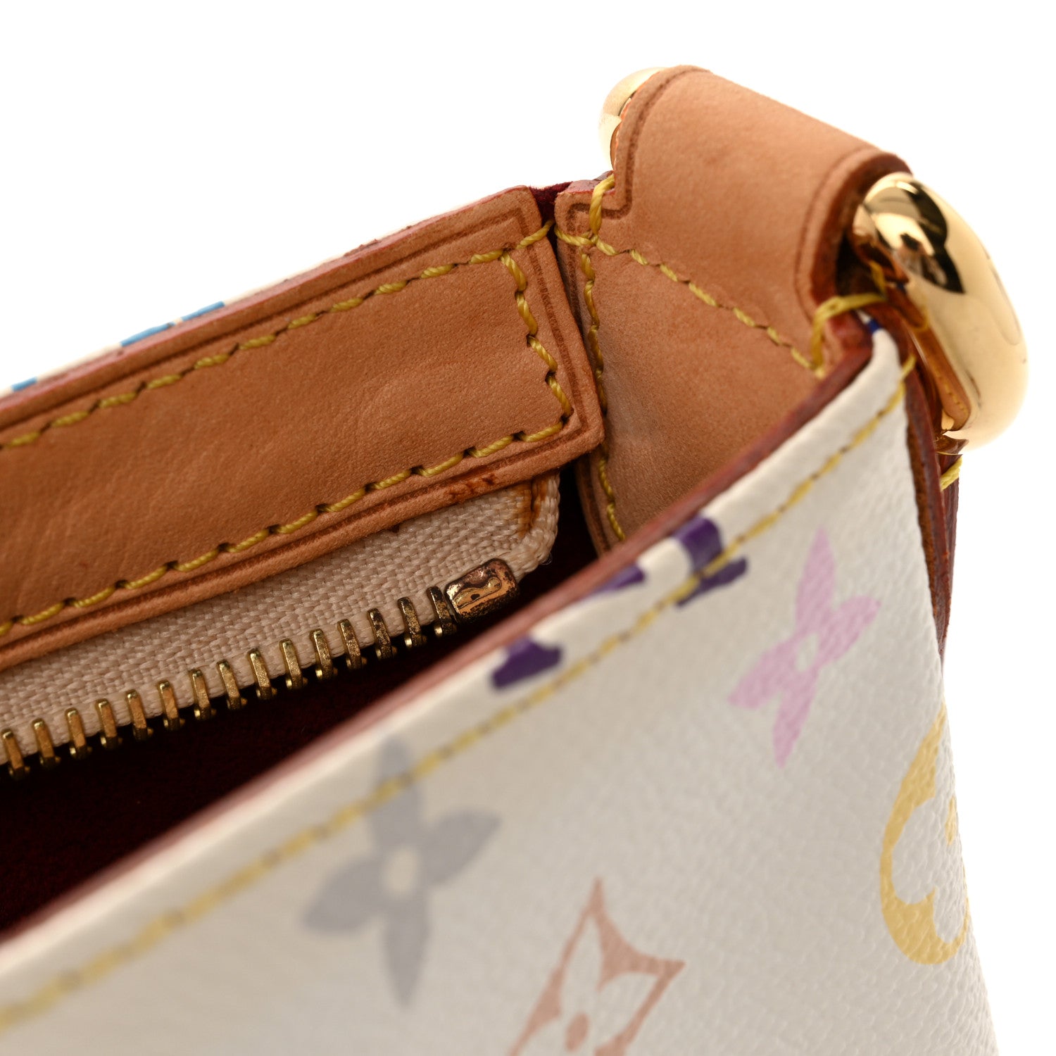 Louis Vuitton Monogram Multicolor Eliza White 12 of 14