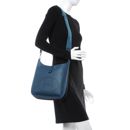 Hermes Taurillon Clemence Evelyne III PM Colvert 2 of 7