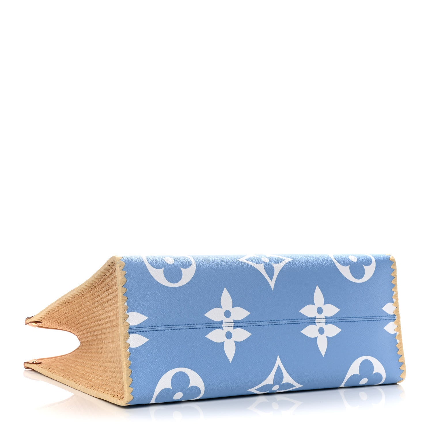 Louis Vuitton Monogram Giant Raffia Hamptons By The Pool Onthego GM Blue 5 of 18