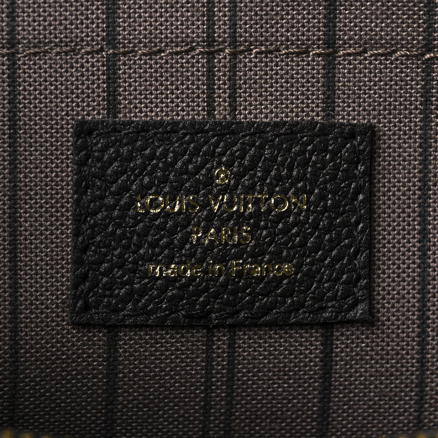 Louis Vuitton Empreinte Montaigne GM Black 6 of 9