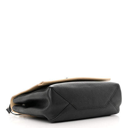 Louis Vuitton Soft Calfskin Lockme II Top Handle Vanille Black 4 of 23