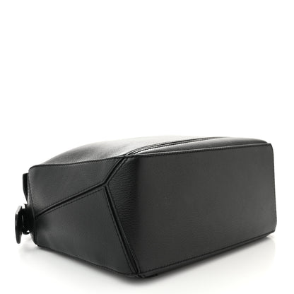Loewe Calfskin Small Puzzle Bag Black 4 of 10