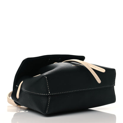 Mansur Gavriel Calfskin Mini Mini Lady Bag Black White 4 of 9