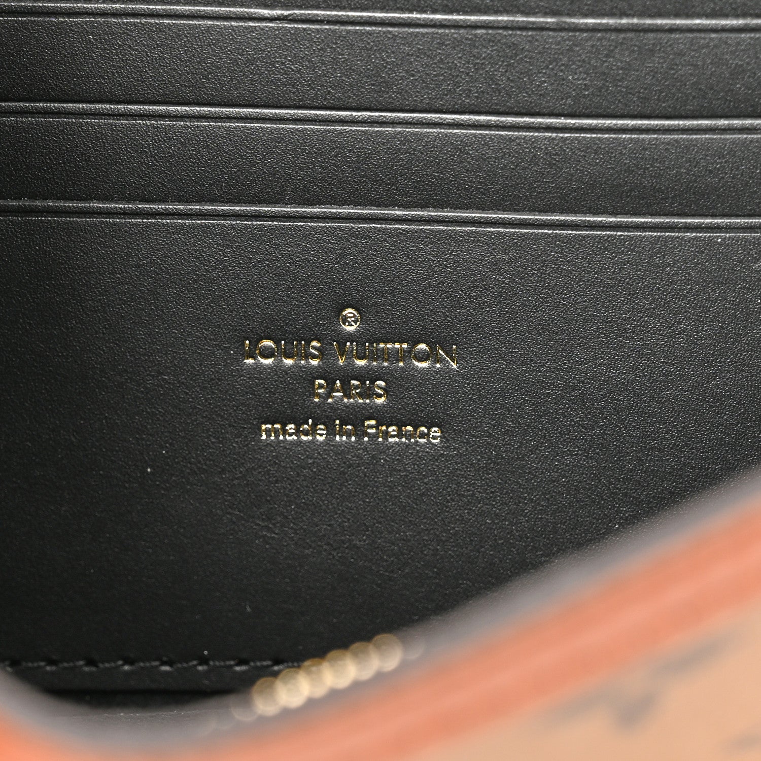 Louis Vuitton Reverse Monogram Dauphine Chain Wallet 6 of 9