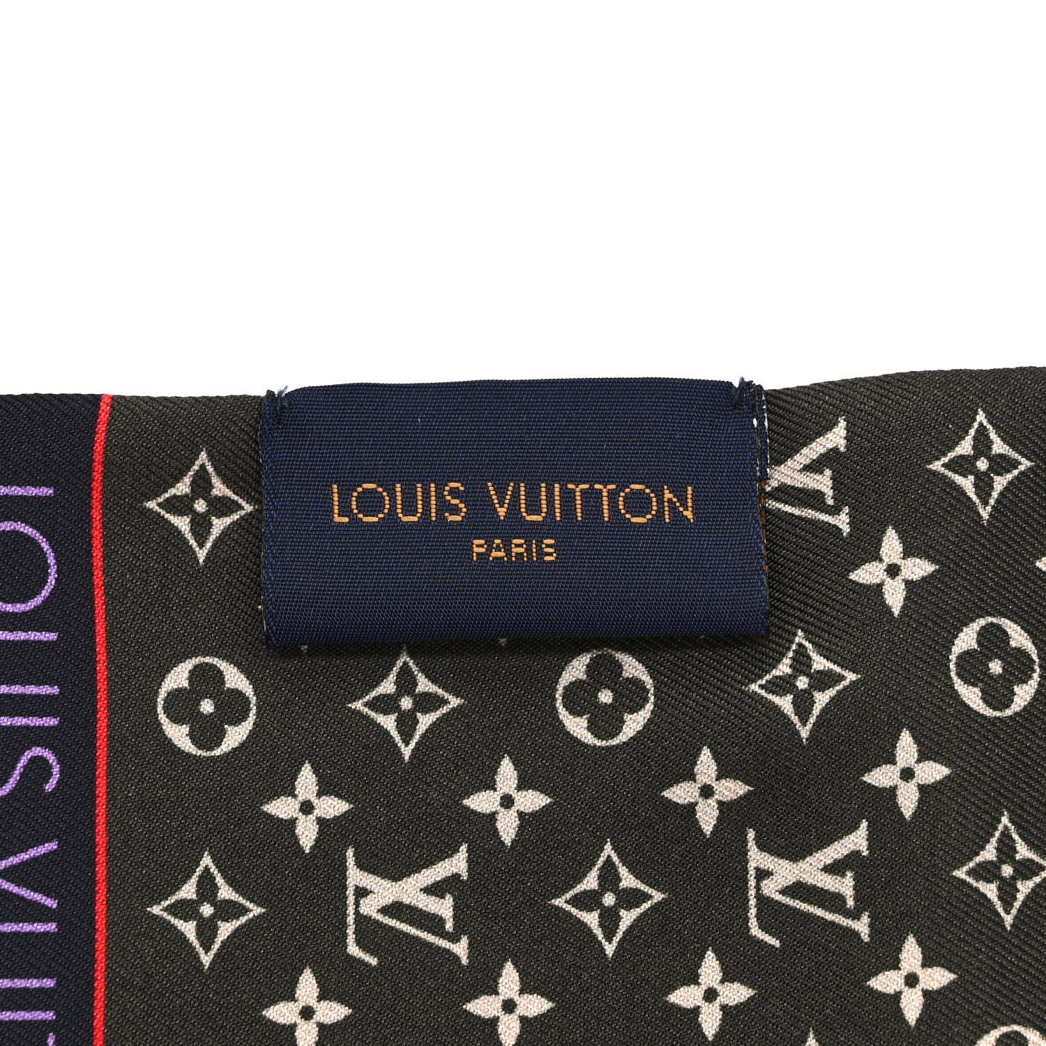 Louis Vuitton Silk Monogram Planet LV Bandeau Pink 3 of 4