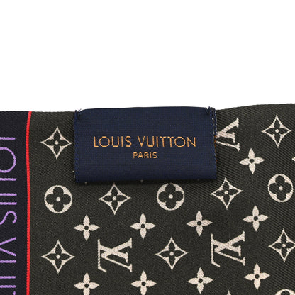 Louis Vuitton Silk Monogram Planet LV Bandeau Pink 3 of 4