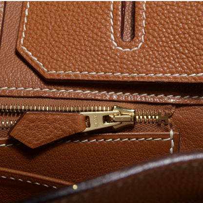 Hermes Togo Birkin 35 Gold 12 of 23