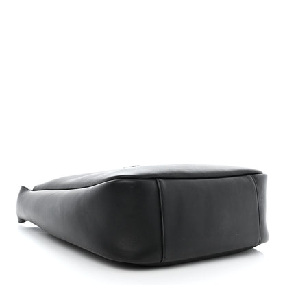 Saint Laurent Smooth Calfskin Large Le 5 A 7 Soft Hobo Black 4 of 10