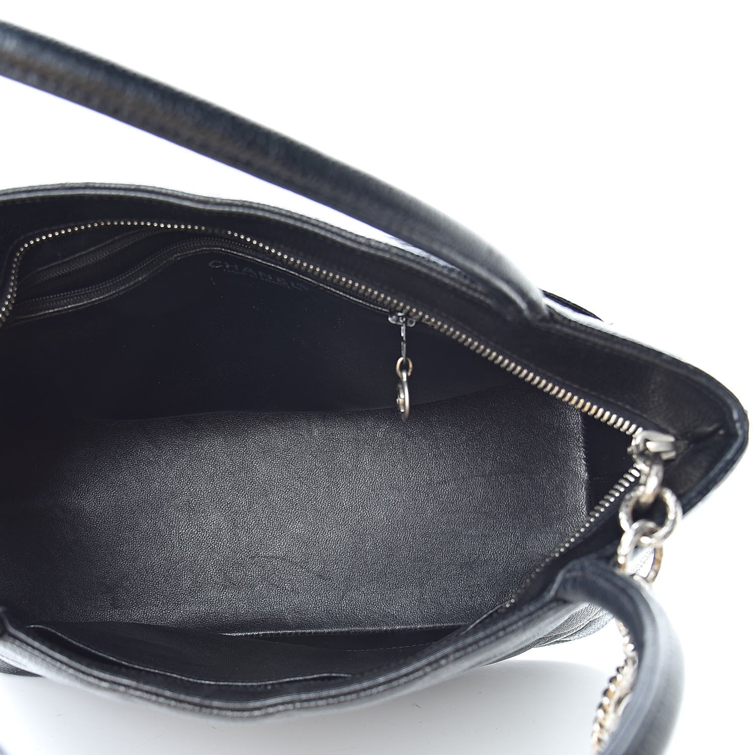 Chanel Caviar Quilted Medallion Tote Black 5 of 11