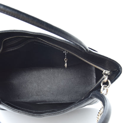 Chanel Caviar Quilted Medallion Tote Black 5 of 11