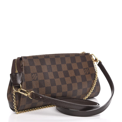 Louis Vuitton Damier Ebene Eva Clutch 3 of 12