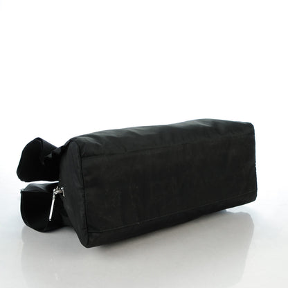 Prada Tessuto Nylon Ruffle Tote Nero Black 4 of 8