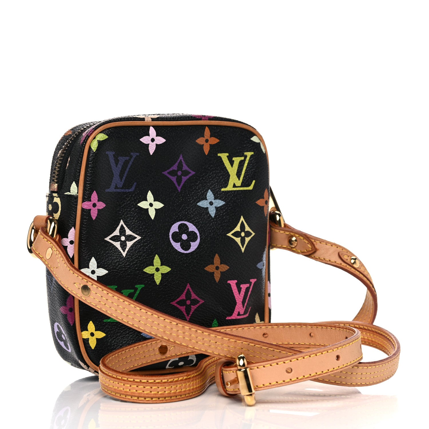 Louis Vuitton Monogram Multicolor Rift Black 2 of 16