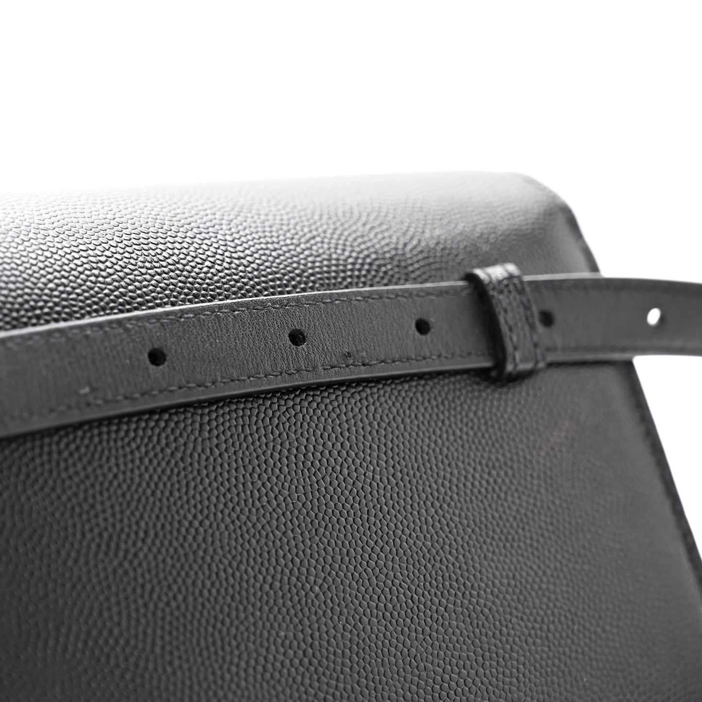Grain De Poudre Monogram Kate Belt Bag Black