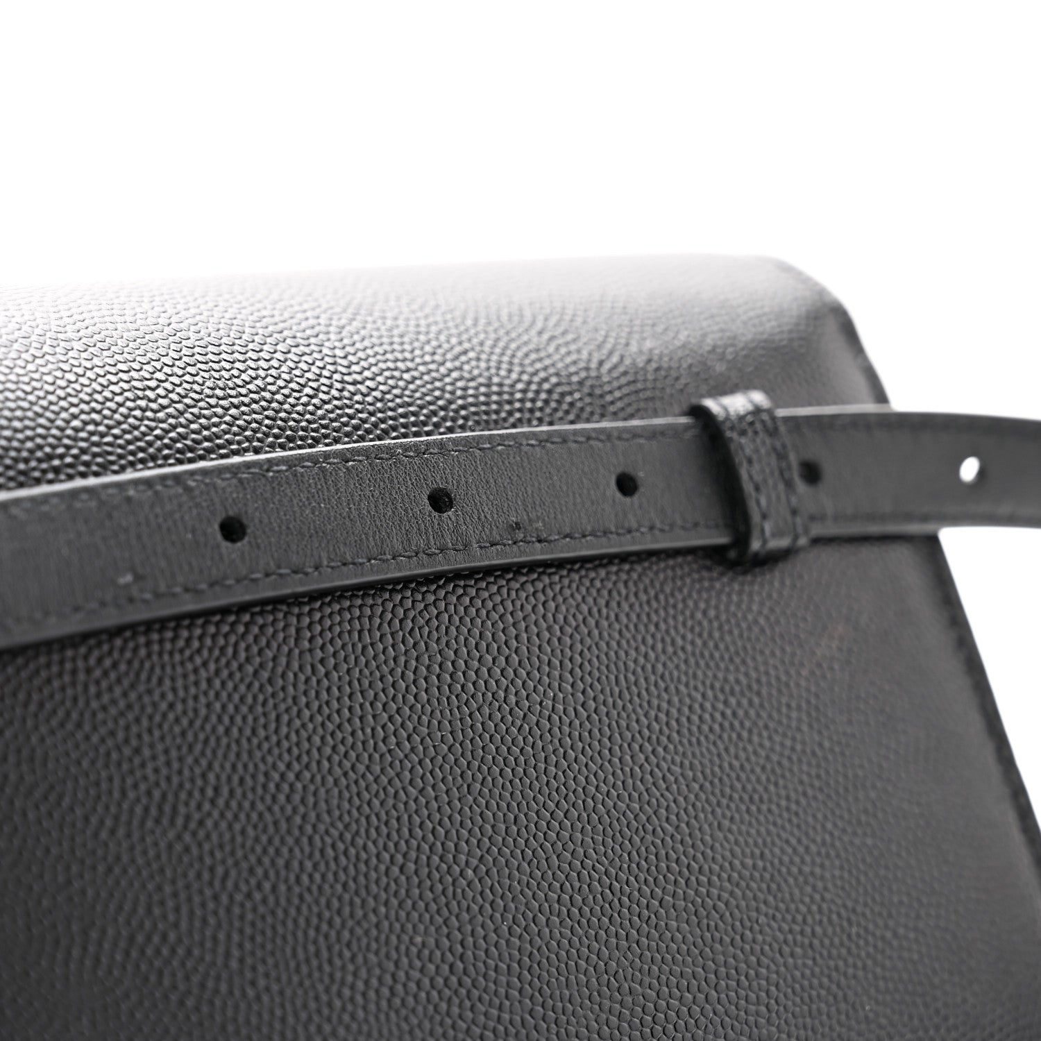 Saint Laurent Grain De Poudre Monogram Kate Belt Bag Black 6 of 7