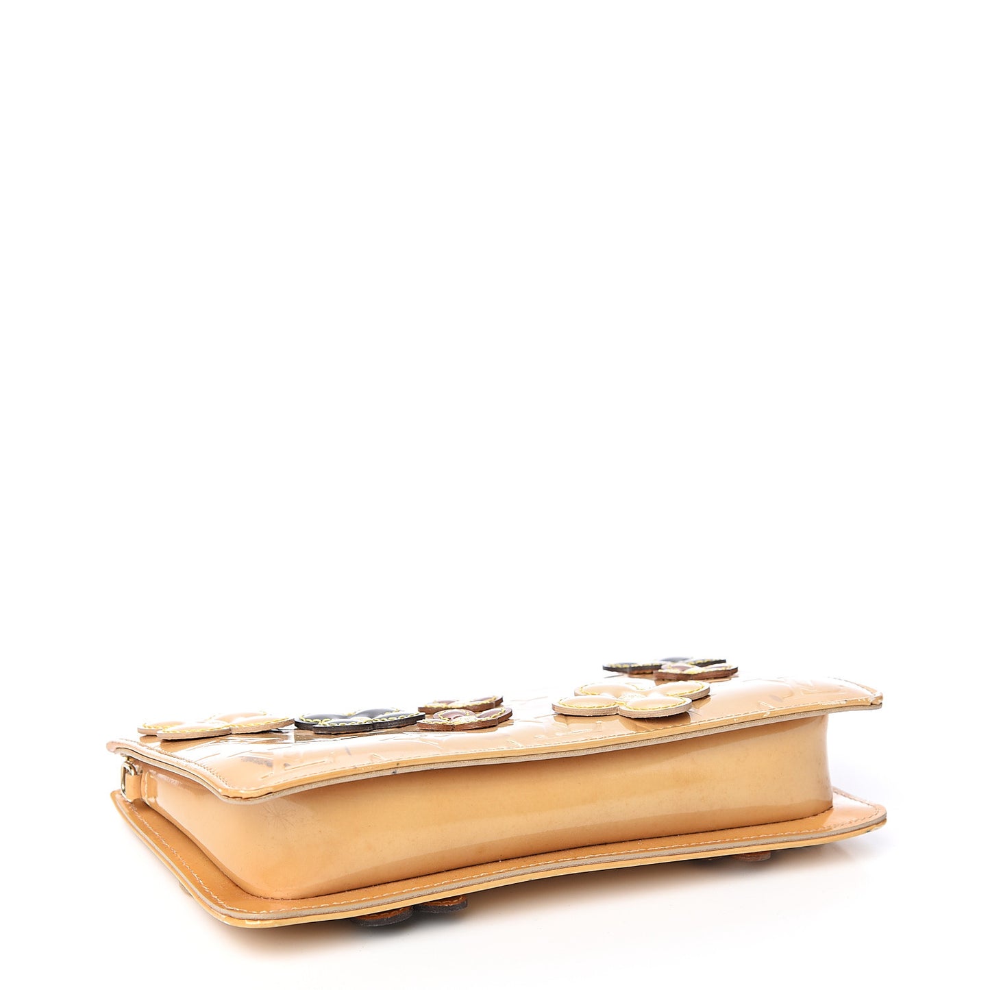 Vernis Lexington Fleurs Pochette Beige