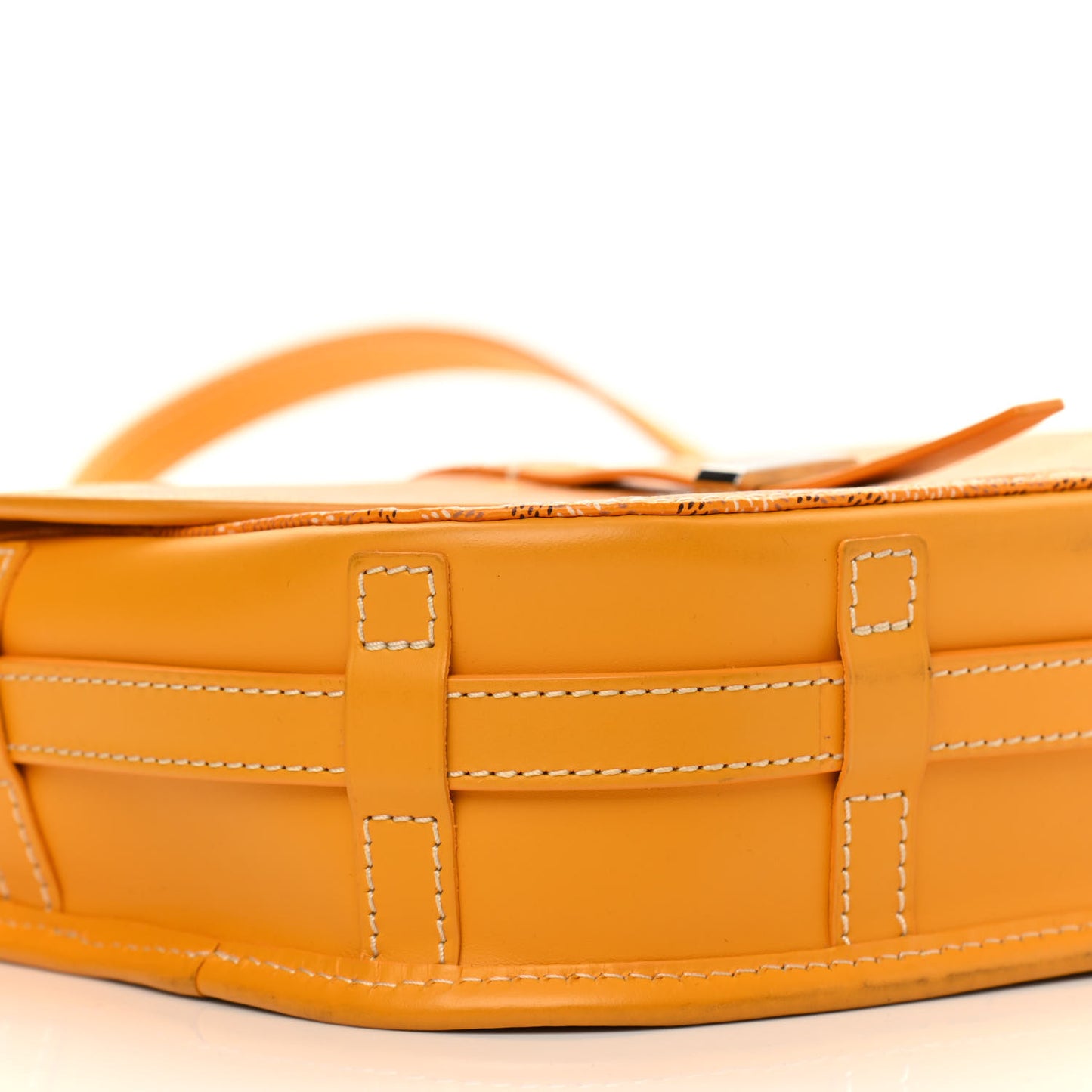 Goyardine Belvedere II PM Messenger Bag Yellow
