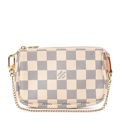 Louis Vuitton Damier Azur Mini Pochette Accessories 1 of 6