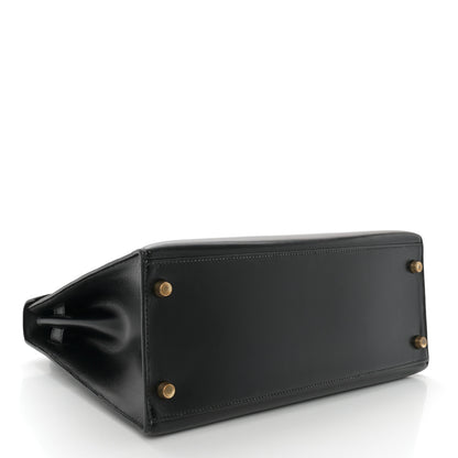 Hermes Box Kelly Sellier 28 Black 4 of 11