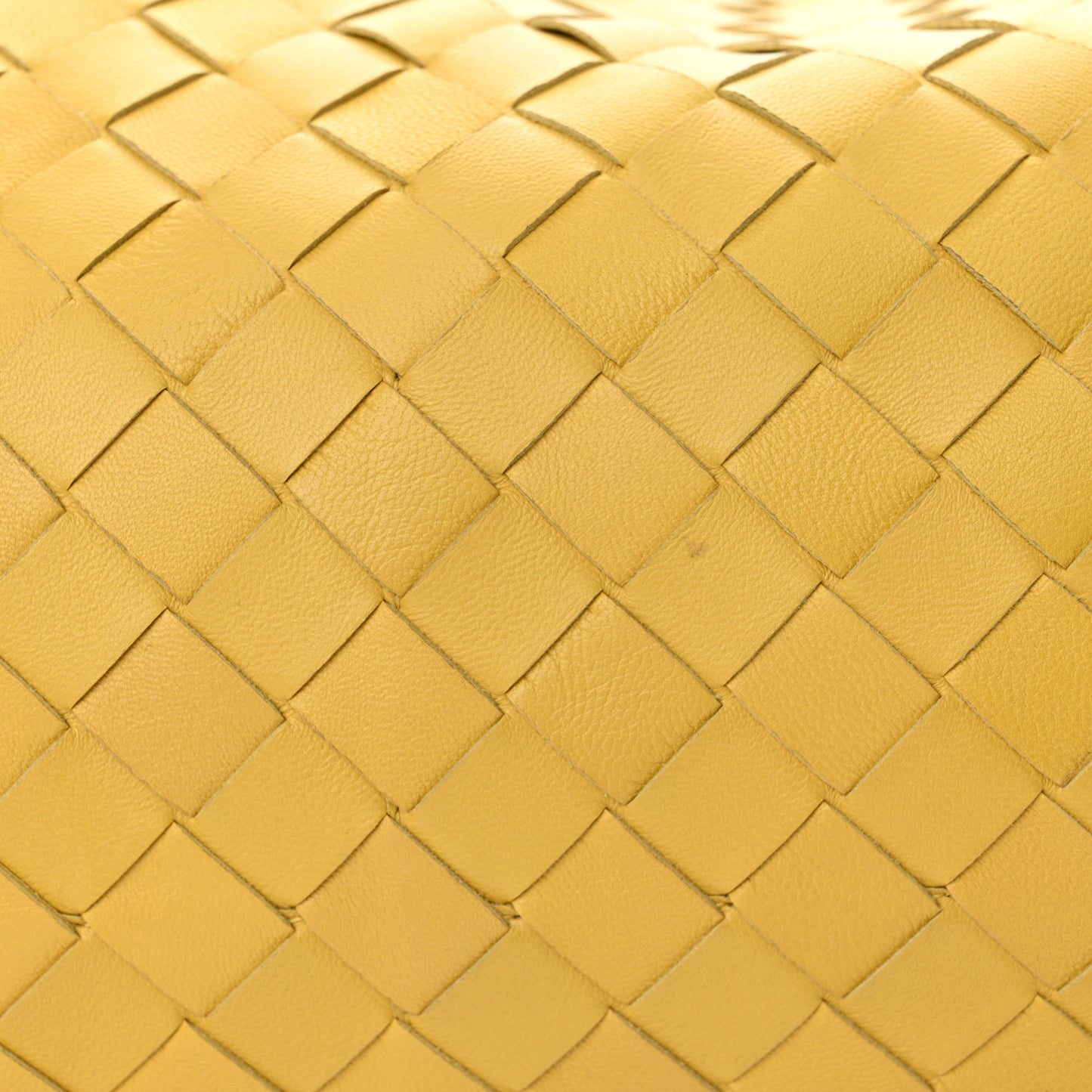 Nappa Maxi Intrecciato The Pouch Oversized Clutch Corn