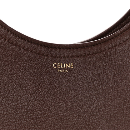 Celine Supple Calfskin Meo Hobo Chestnut 6 of 10