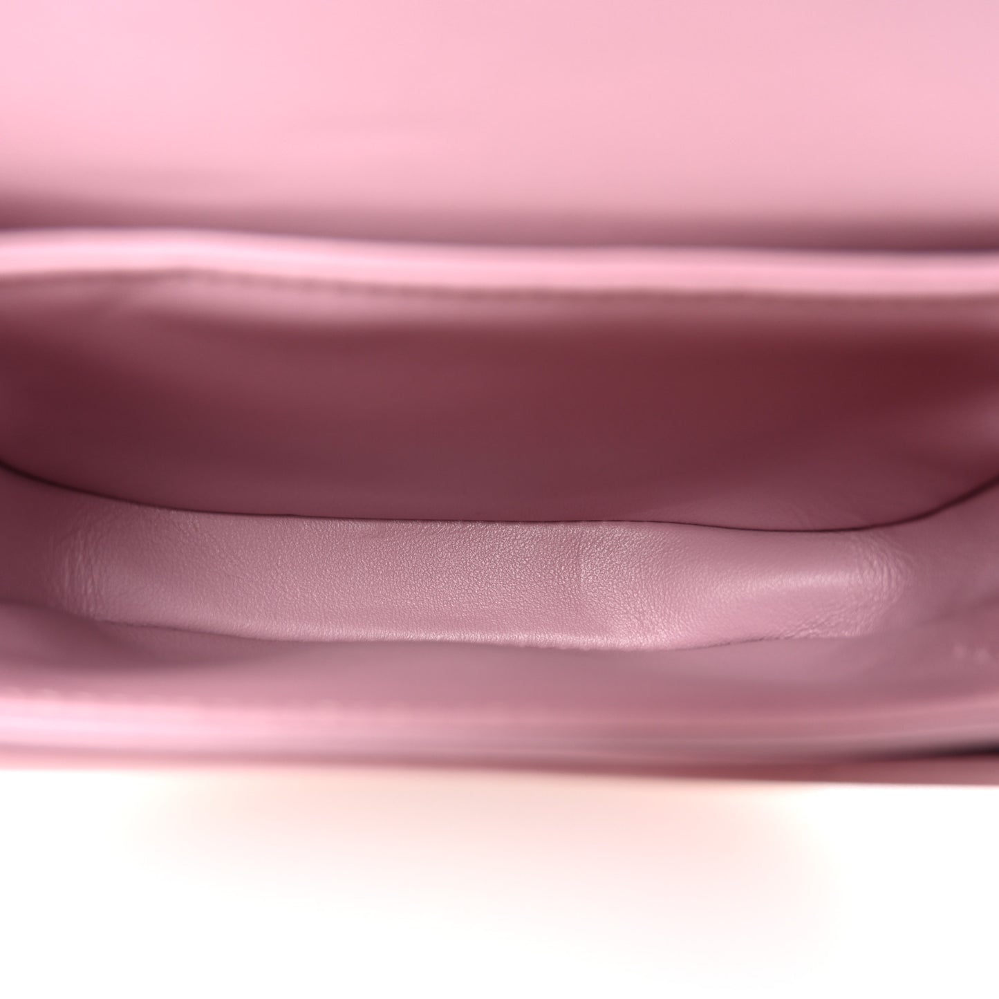 Shiny Calfskin Triomphe Mini Besace Clea Petal