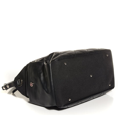 Chanel Coated Canvas Paris Biarritz Hobo Black 4 of 7