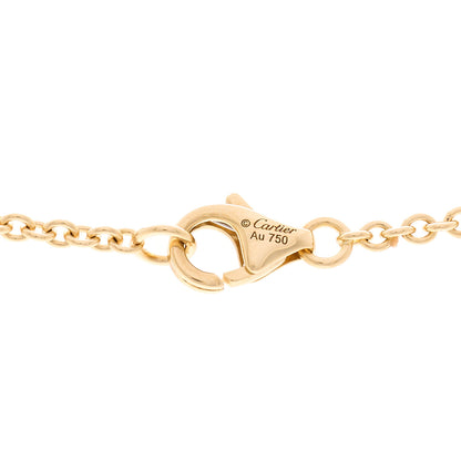 Cartier 18K Yellow Gold Interlocking LOVE Necklace 4 of 5
