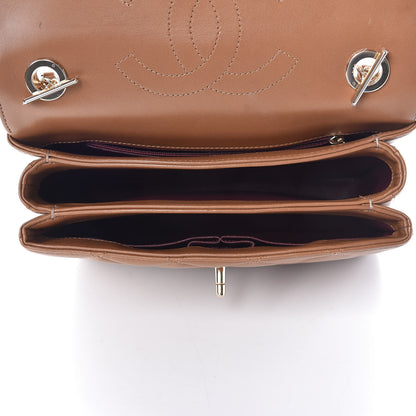 Chanel Lambskin Quilted Small Trendy CC Flap Dual Handle Bag Camel 5 of 9