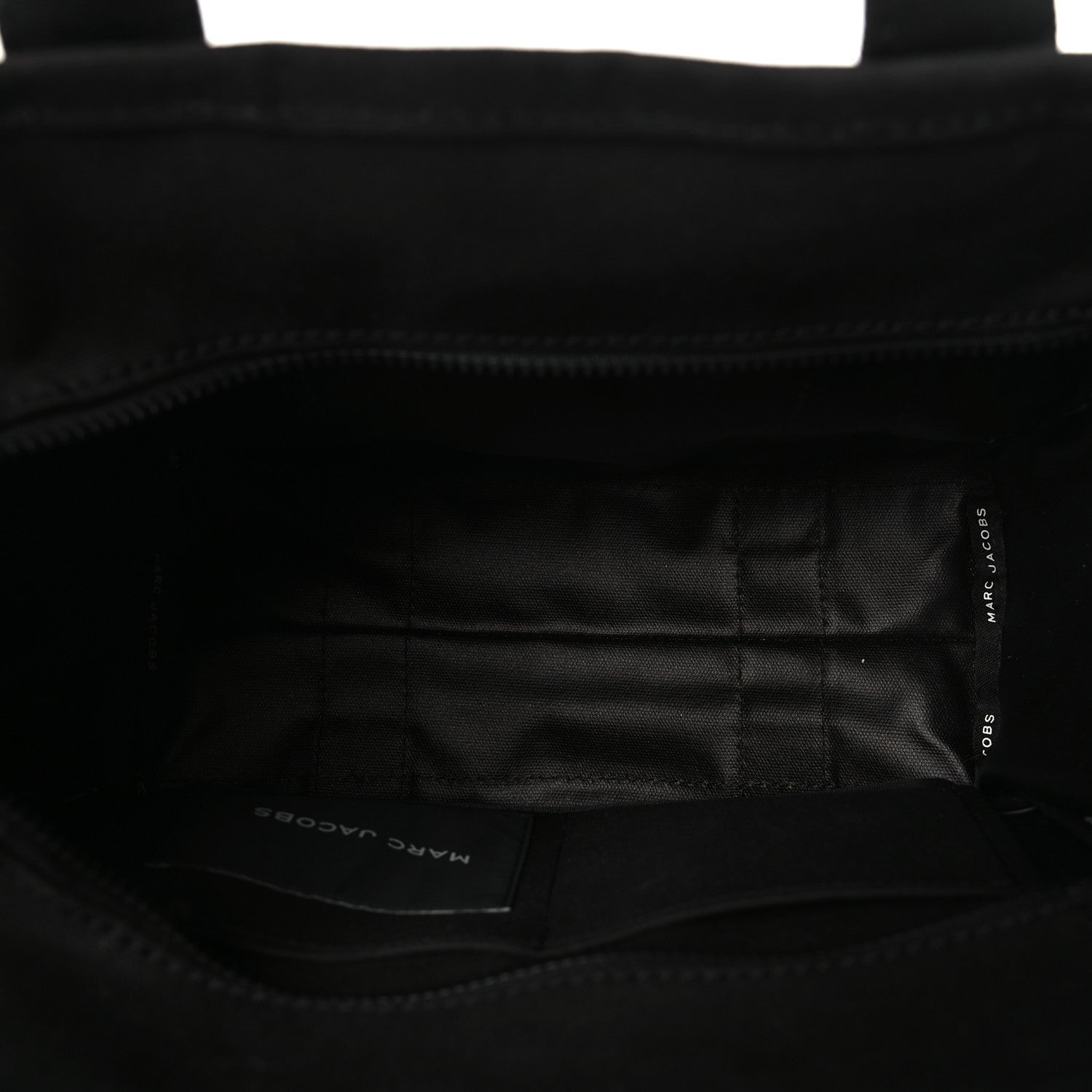Marc Jacobs Cotton Canvas Medium The Traveler Tote Bag Black 5 of 9