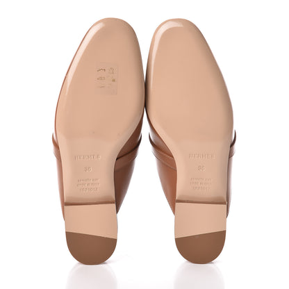 Hermes Calfskin Oz Mules 36 Palissandre 5 of 8
