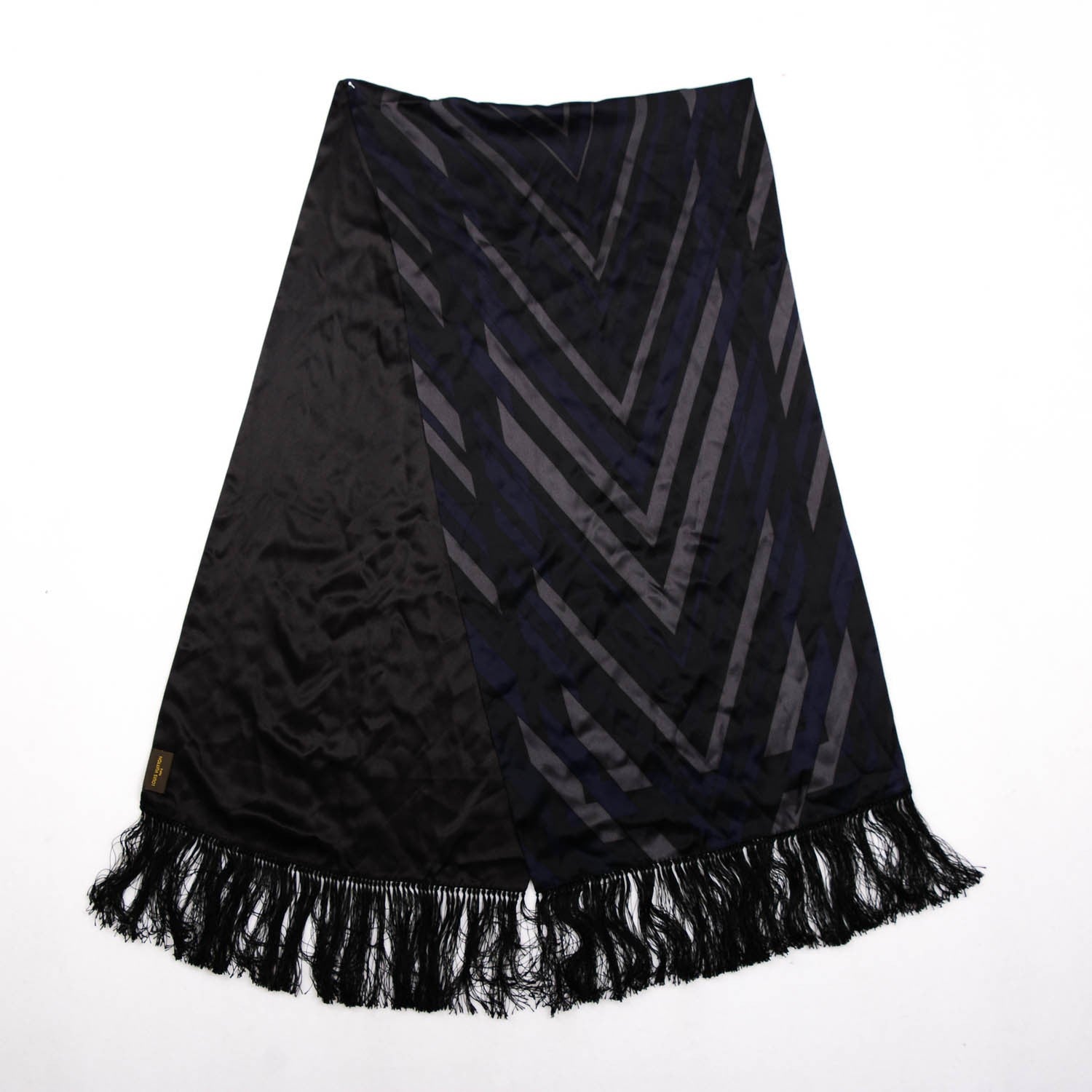 Louis Vuitton Silk Printed LV Must Stole 3 of 5