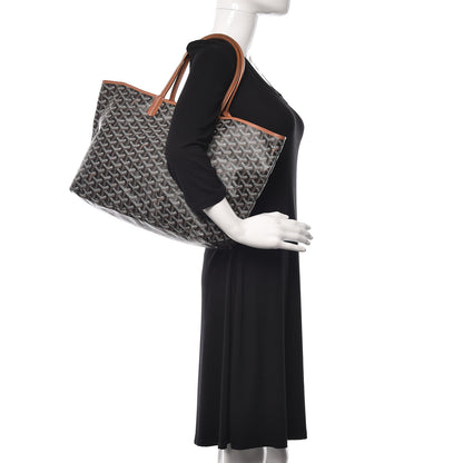 Goyard Goyardine Saint Louis PM Black Gold 2 of 9