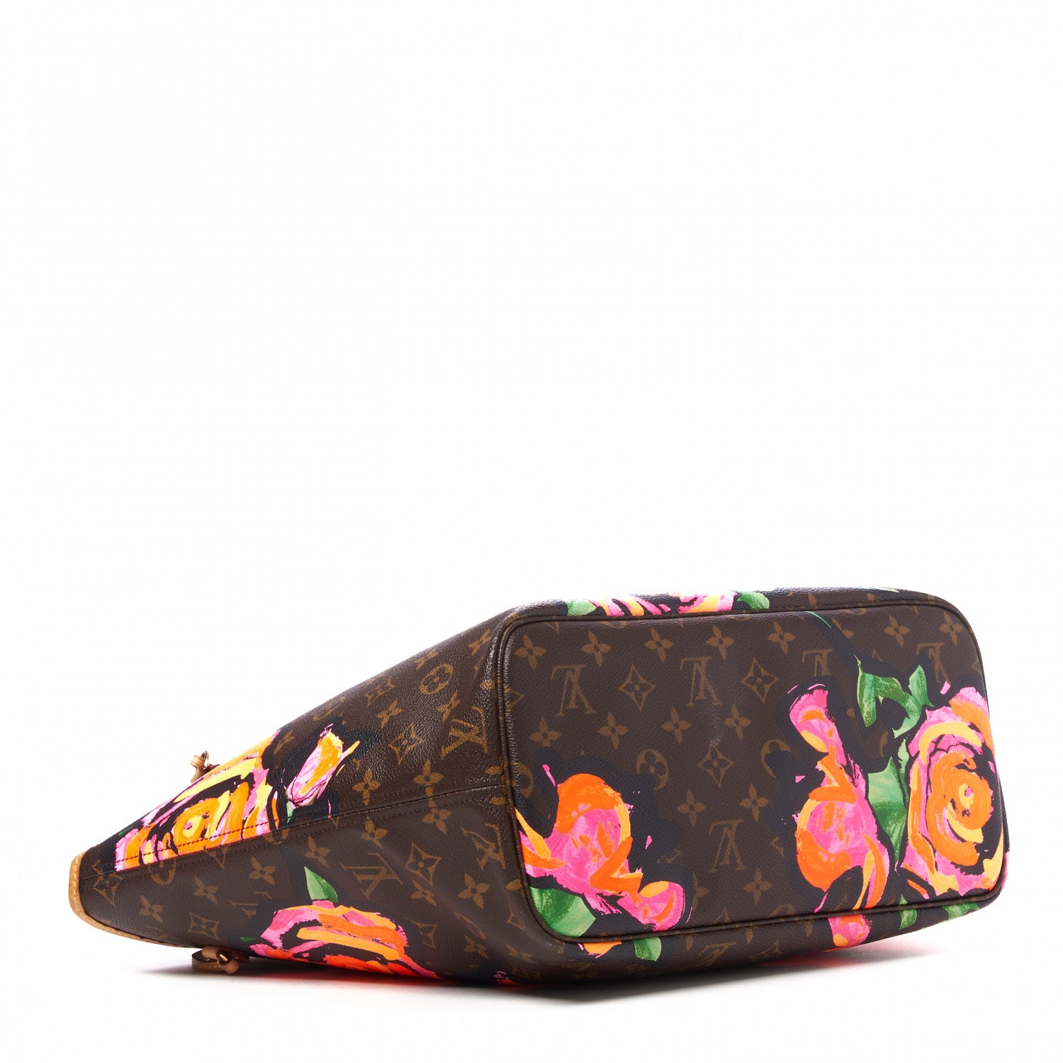 Louis Vuitton Monogram Roses Neverfull MM 3 of 8