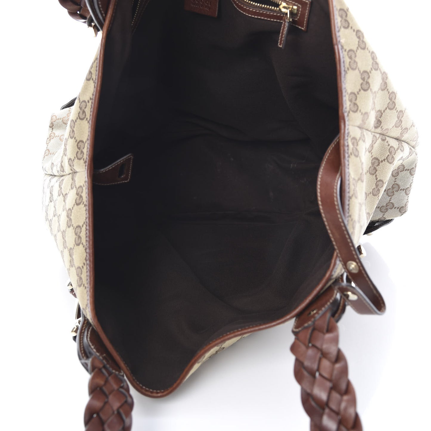 Monogram Medium Pelham Shoulder Bag Brown