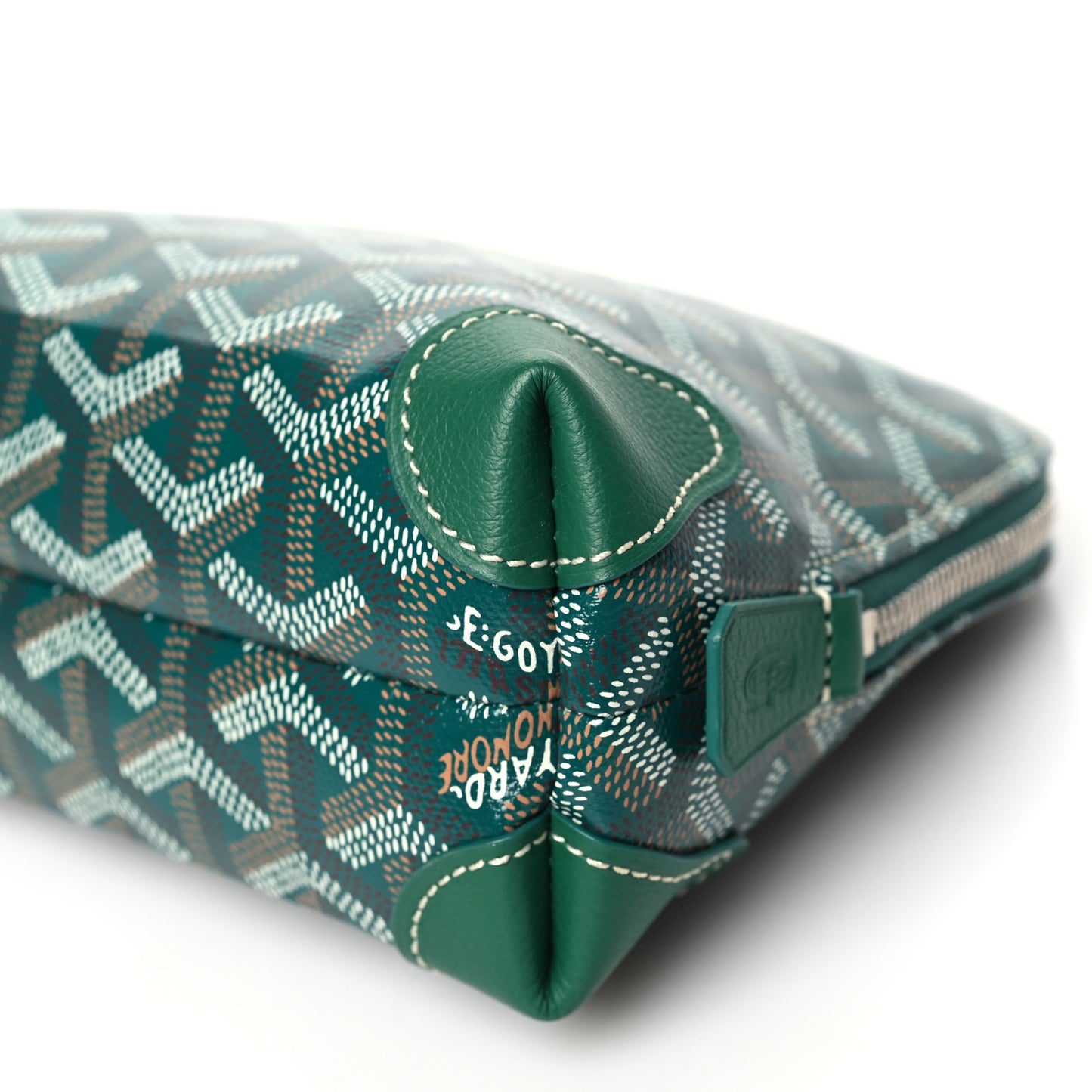 Goyardine Vendome Toiletry Pouch Green