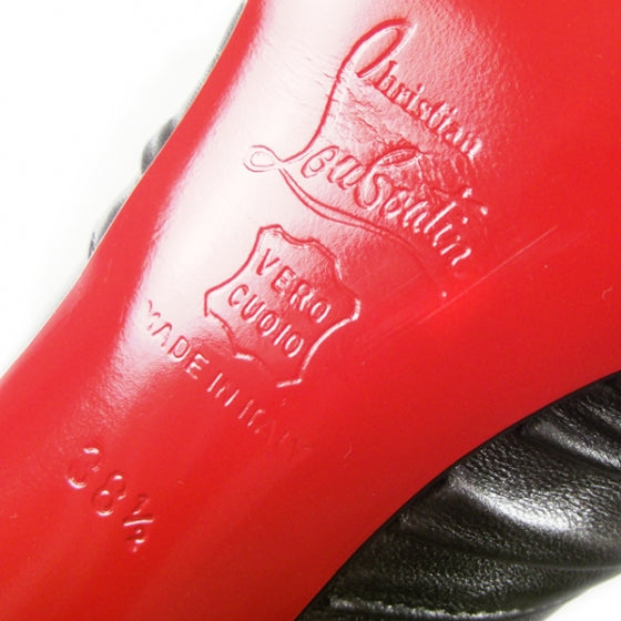 Leather Greissimo Platform Pumps 38.5