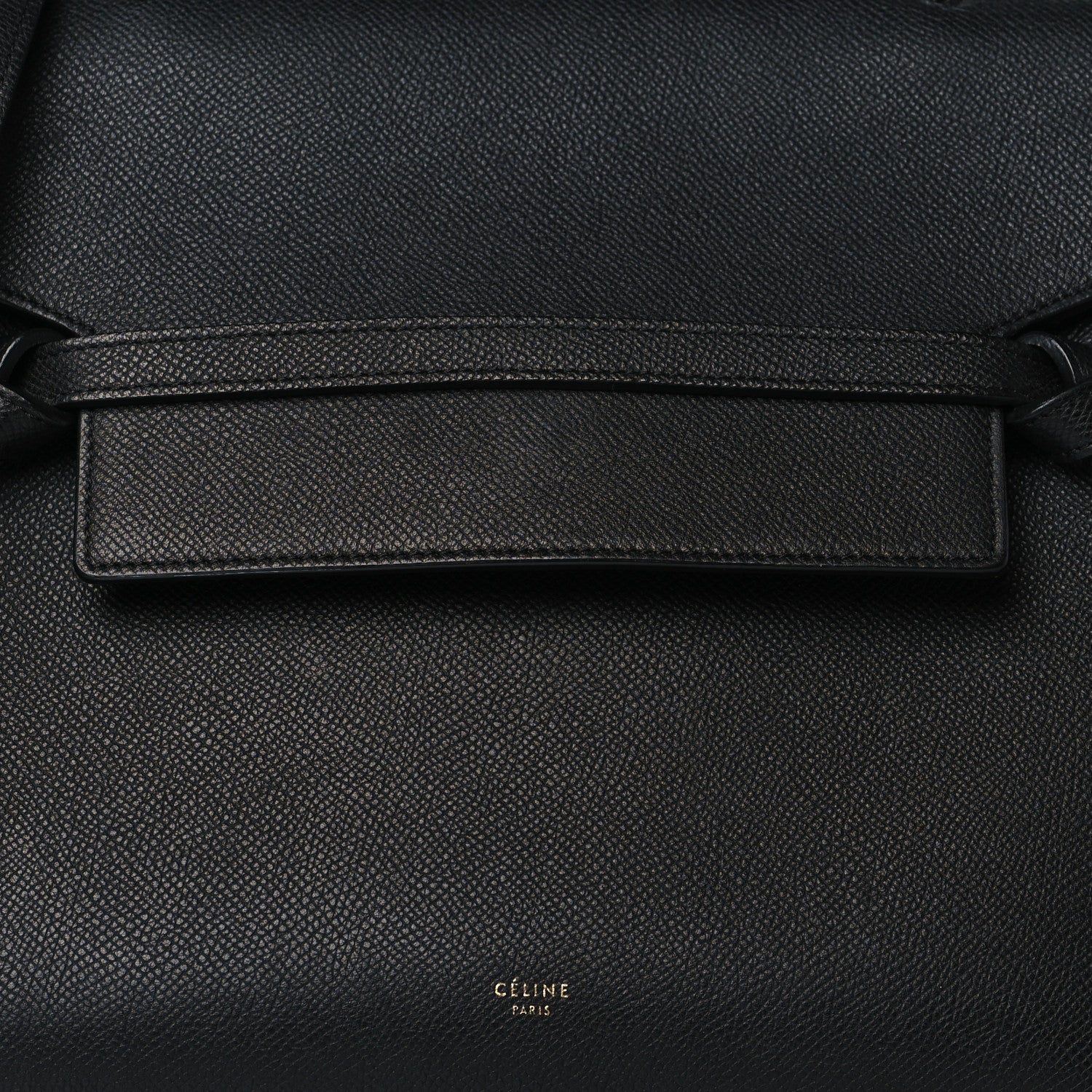 Celine Grained Calfskin Mini Belt Bag Black 8 of 10