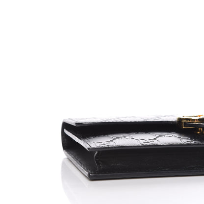 Gucci Guccissima Icon Chain Wallet Black 9 of 11