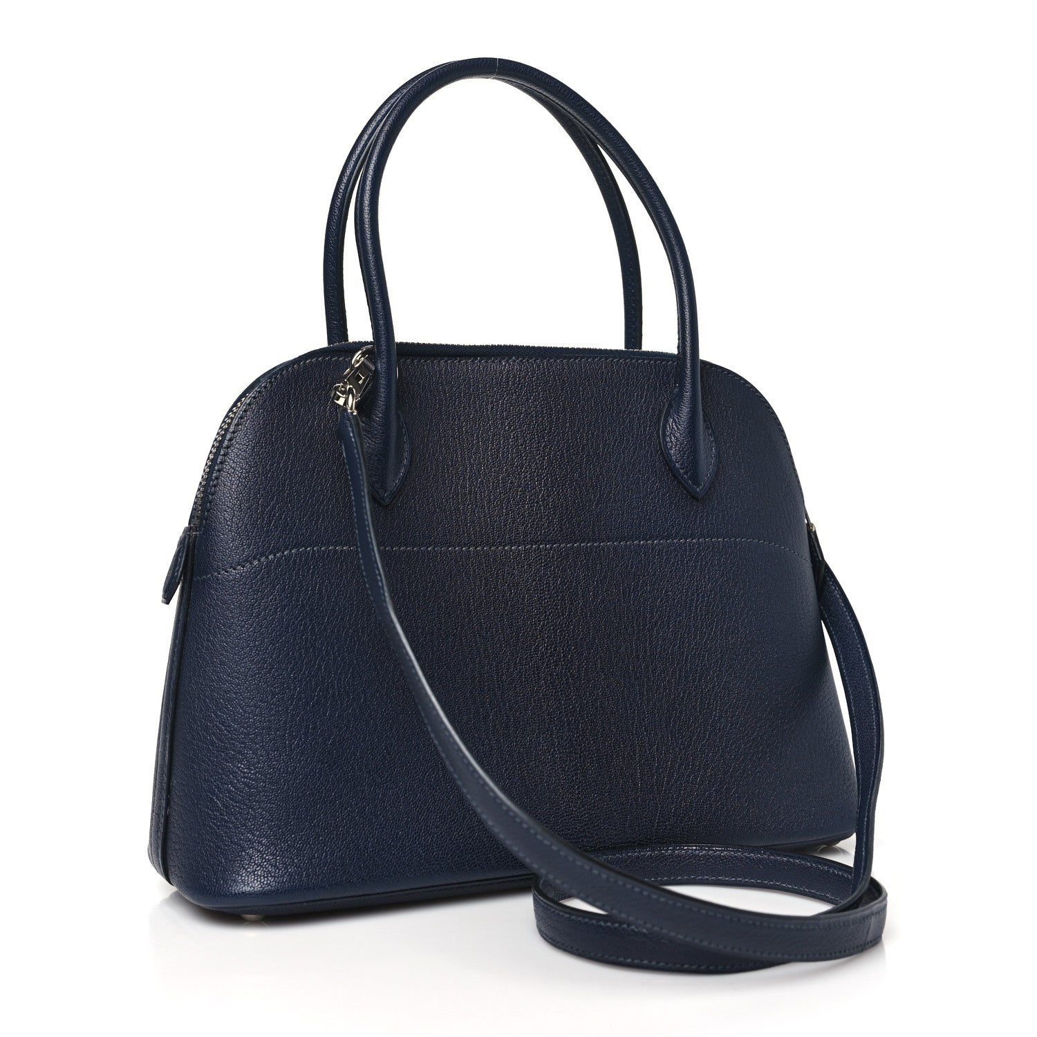 Hermes Chevre Mysore Bolide 27 Bleu Indigo 3 of 11