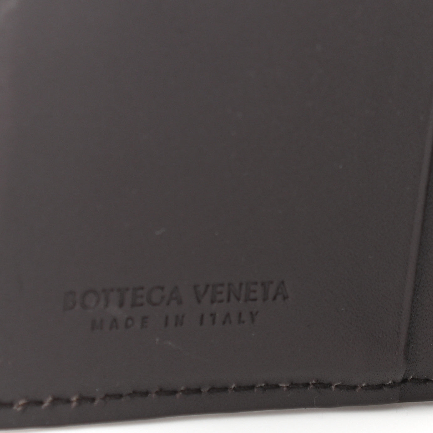 Bottega Veneta Nappa Intrecciato Mini Wallet Ebano 6 of 8