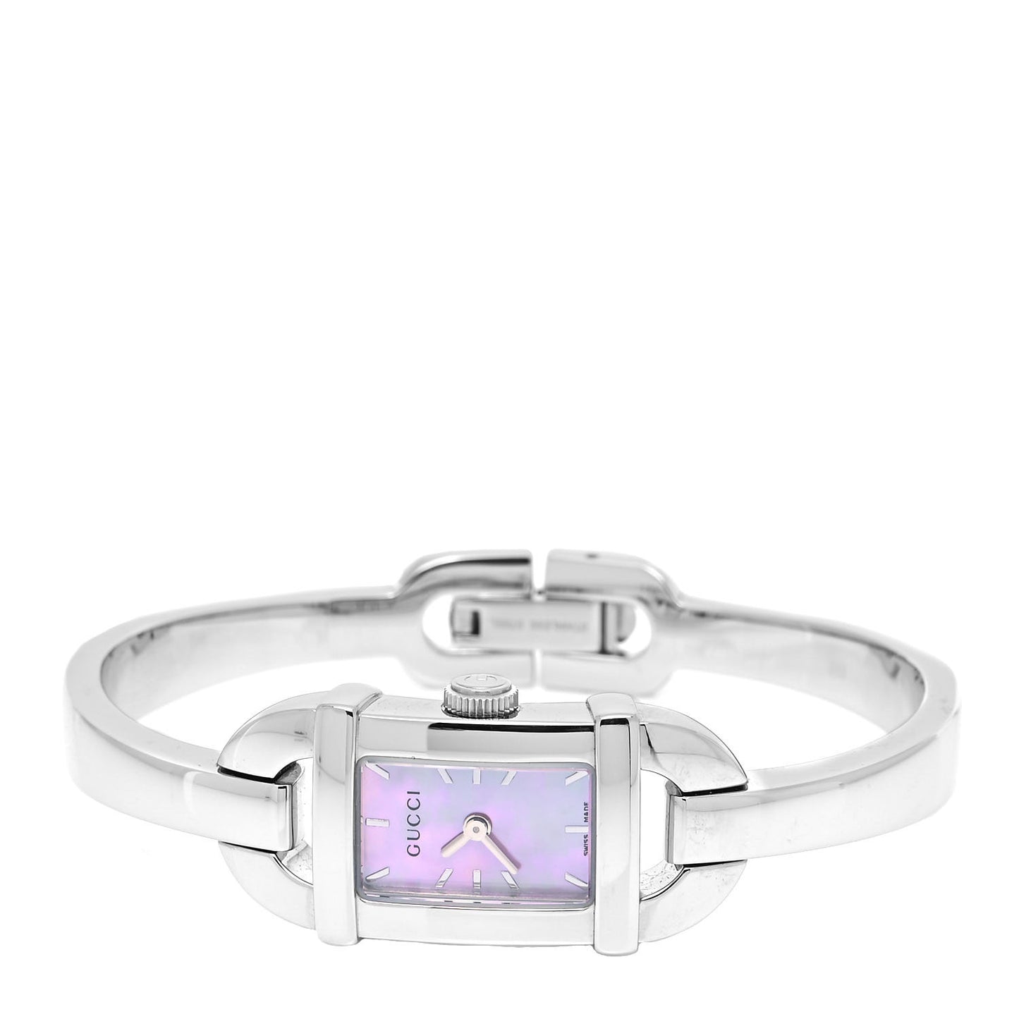 Stainless Steel Pink Mother of Pearl 16mm 6800L Quartz Watch