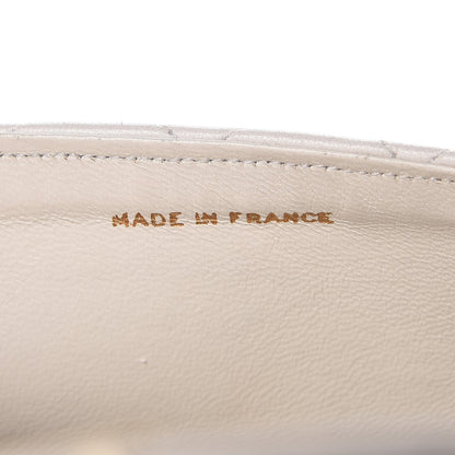 Chanel Lambskin Quilted Mini Half Moon Flap White 6 of 12